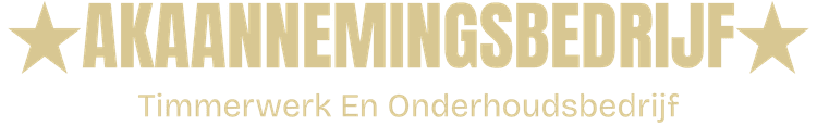 AkAannemingsbedrijf Logo